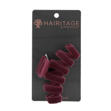 Charger l'image dans la galerie, Velvet Claw Clip - Plum