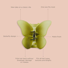 Charger l'image dans la galerie, Butterfly Claw Clip - Green Ombre