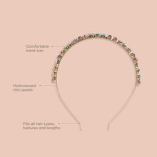 Charger l'image dans la galerie, Jeweled Headband - Multicolor