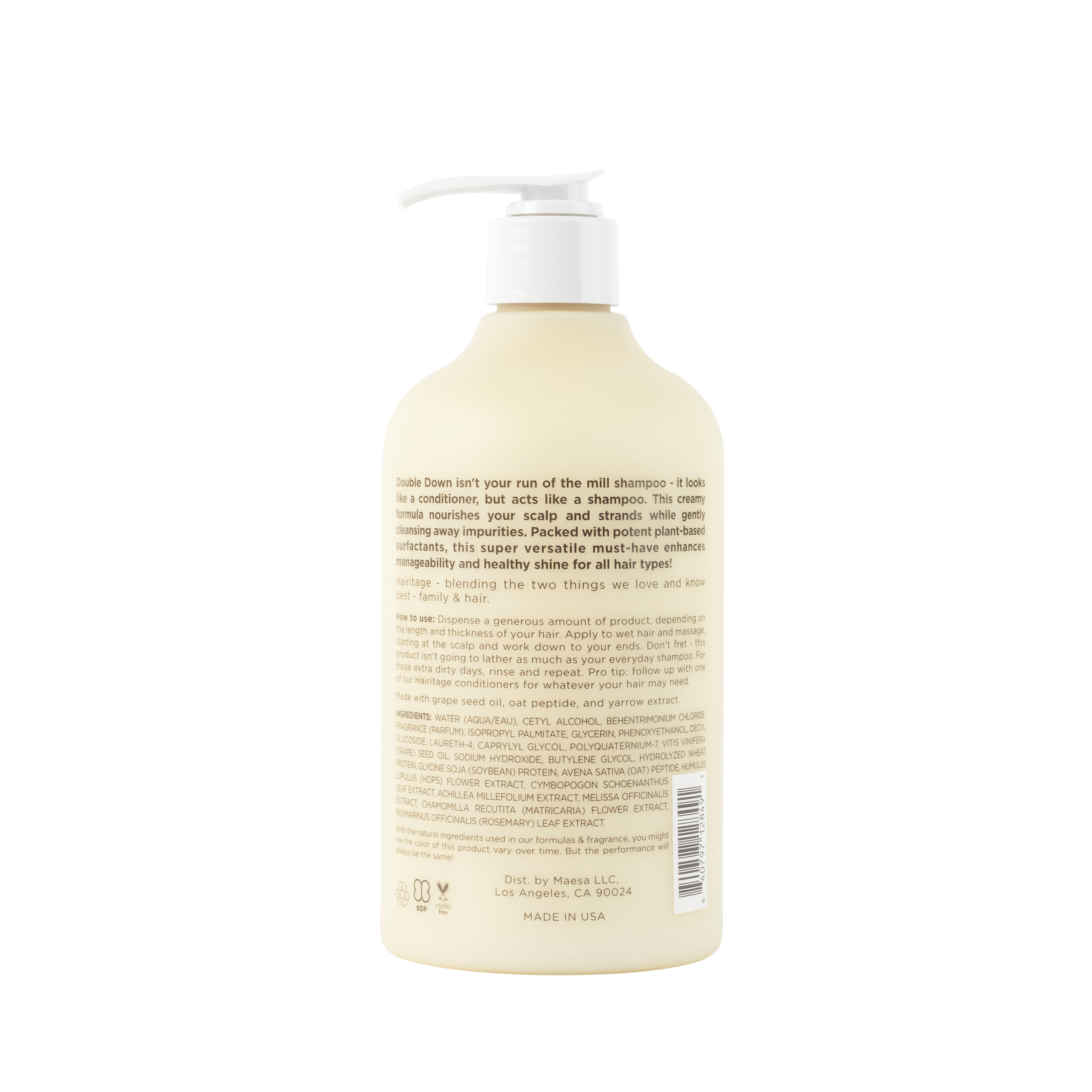 Double Down Co-Wash Shampoo