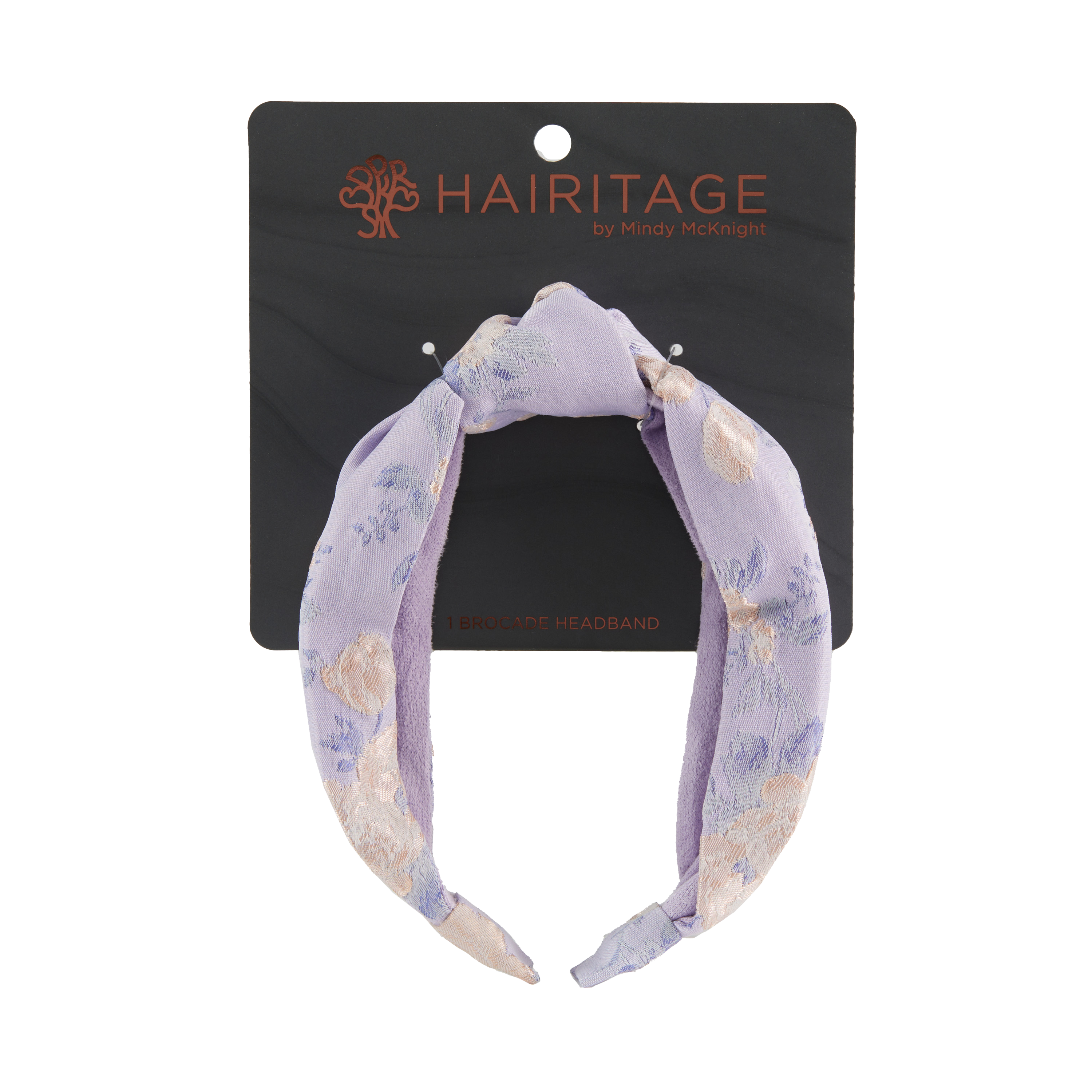 Brocade Headband - Purple
