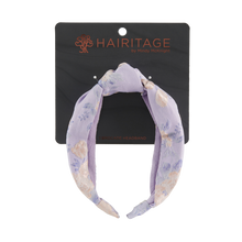 Load image into Gallery viewer, Brocade Headband - Purple

